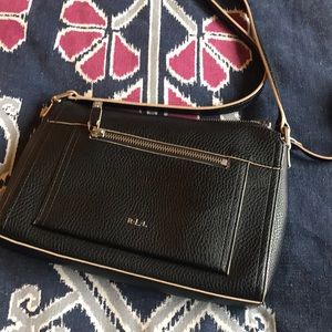 Ralph Lauren black crossbody bag